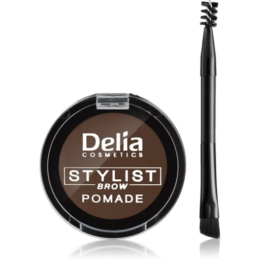 Delia Cosmetics Eyebrow Expert pomáda na obočí odstín Dark Brown 4 g