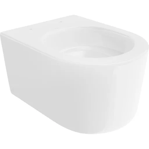 MEXEN Sofia Závěsná WC mísa Rimless Tornado, bílá lesk 3354XX00T