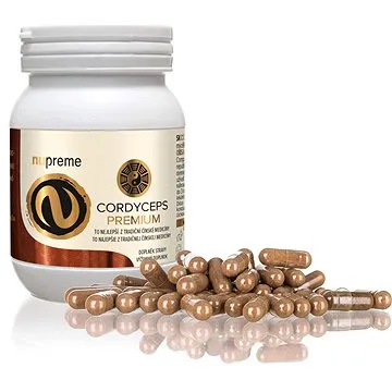Nupreme Cordyceps extrakt 100 kapslí (8594176063171)