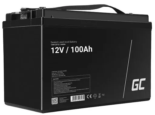 Green Cell AGM 12V 100Ah VRLA baterie Gel s hlubokým cyklem elektrické křeslo fotovoltaická baterie