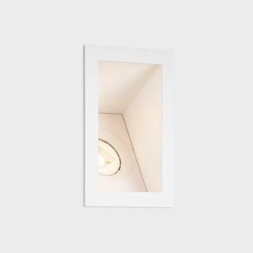KOHL LIGHTING KOHL-Lighting FOCUS zapuštěné svítidlo do zdi 130x85 mm bílá 8 W LED