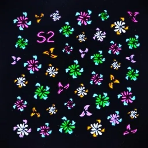 Samolepky na nehty NEON - S02