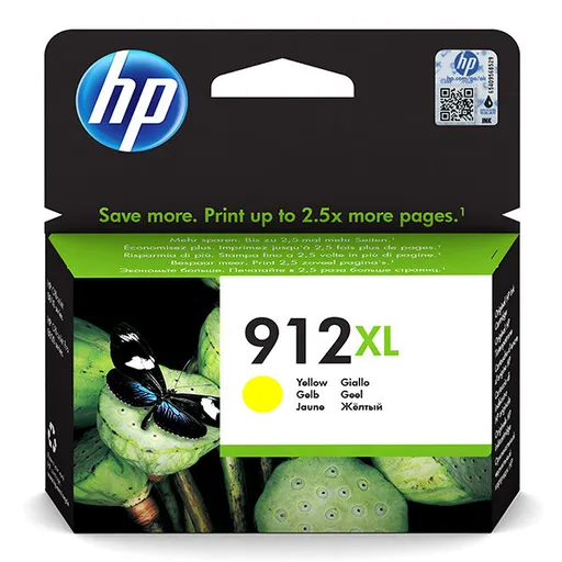 HP 3YL83AE - originální cartridge HP 912-XL, žlutá, 9ml