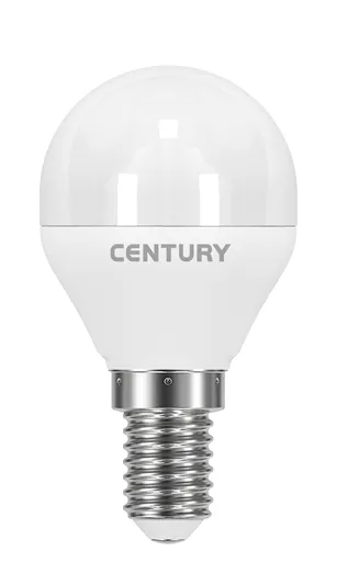 CENTURY LED MINI GLOBE ONDA 6W E14 6500K 520Lm 200d 45x81mm IP20 CEN ONH1G-061465