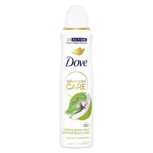 Dove Antiperspirant ve spreji Matcha Green Tea