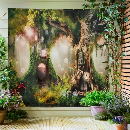 Textilní obraz Začarovaný les