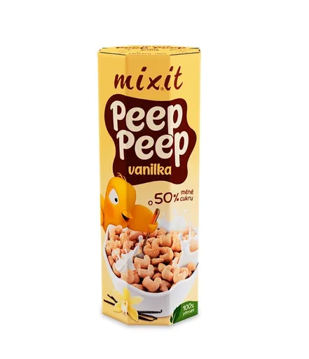 Mixit Cereálie Peep Peep Vanilka 280 g