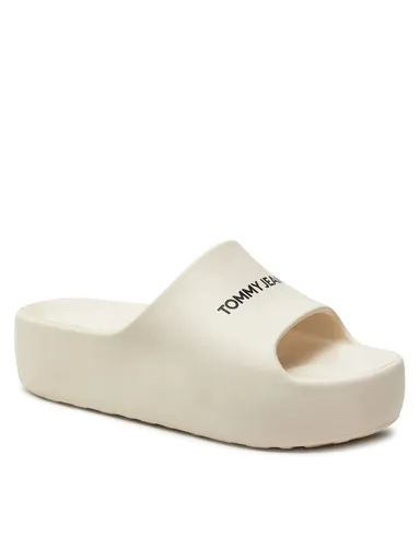 Tommy Jeans dámské béžové pantofle EN0EN02454 41/42