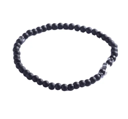 Marc Malone Stylový korálkový náramek pro muže MCGB5099