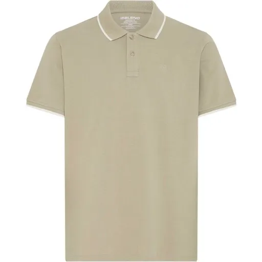 BLEND BHEDIN Pánské polo triko, béžová, velikost 5XL