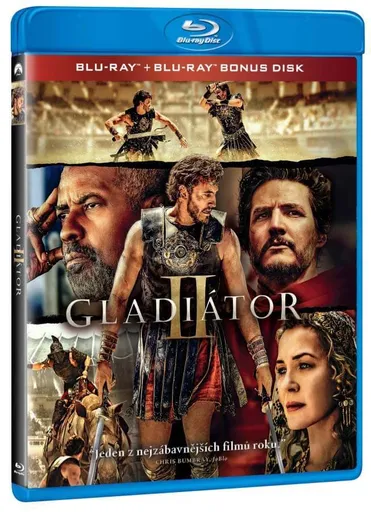 Gladiátor 2 (BLU-RAY + BLU-RAY BONUS) 2 disky