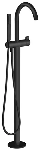 SAPHO Vanová baterie s připojením do podlahy, černá mat R5018B