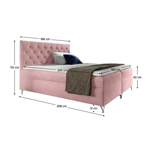 Boxspringová postel GUINEVRA 4 Tempo Kondela