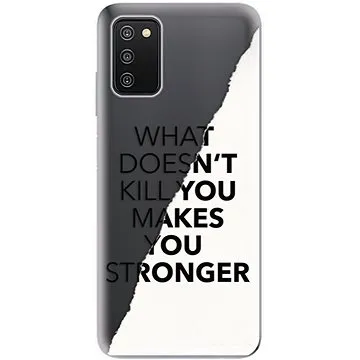 iSaprio Makes You Stronger pro Samsung Galaxy A03s (maystro-TPU3-A03s)