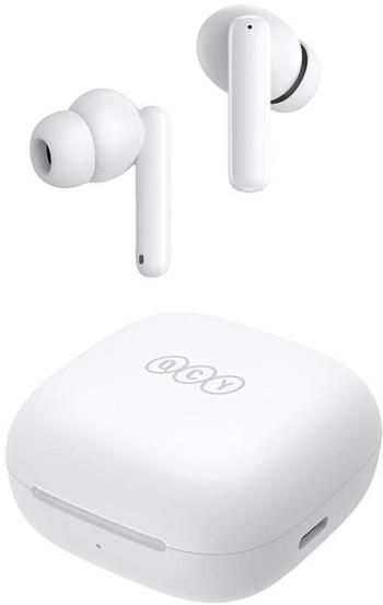 QCY T13 ANC White Bezdrátové sluchátka do uší