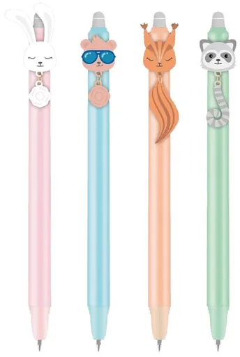 Kuličkové pero gumovací Fun, 0,5, modré