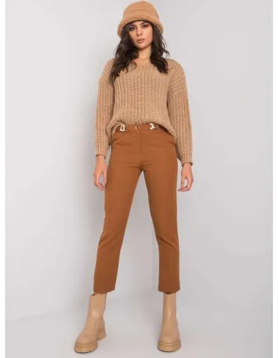 Dámské kalhoty BEVERLY světle hnědé