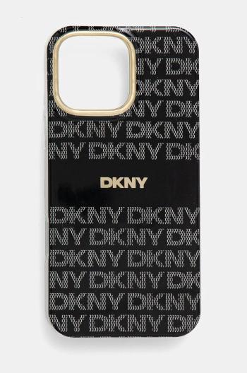 Obal na telefon Dkny iPhone 16 Pro Max 6.9 černá barva, DKHMP16XHRHSEK