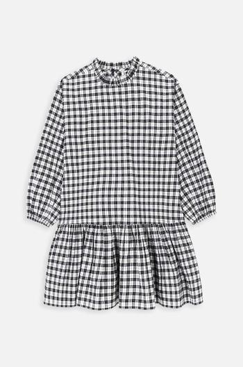 Dívčí šaty Coccodrillo šedá barva, mini, BACK TO SCHOOL GIRL