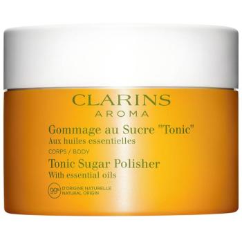 Clarins Tonic Sugar Polisher rozjasňující peeling s revitalizačním účinkem 250 g