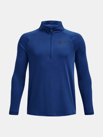 Under Armour UA Tech 2.0 1/2 Zip Triko dětské Modrá