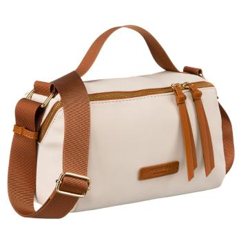 Dámska taška Peterson Ivory-Brown z odolného polyesteru
