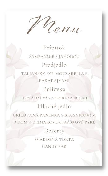 Personal Menu - Magnolie Zvolte množství: od 1 ks do 10 ks