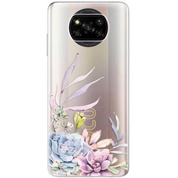 iSaprio Succulent 01 pro Xiaomi Poco X3 Pro / X3 NFC (succ01-TPU3-pX3pro)