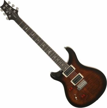 PRS SE Lefty Custom 24 Violin Top Carve Black Gold Sunburst Elektrická kytara