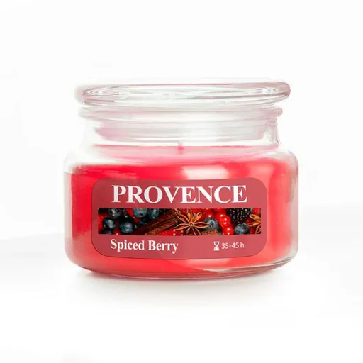 Vonná svíčka ve skle PROVENCE 45 hodin spiced berry