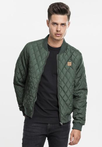 Urban Classics Diamond Quilt Nylon Jacket olive - M