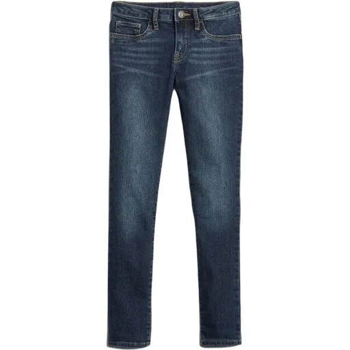 GAP V-NEW SUPSKINNY Dívčí džíny, tmavě modrá, velikost 5Y