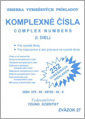 Komplexné čísla I.diel - Marián Olejár