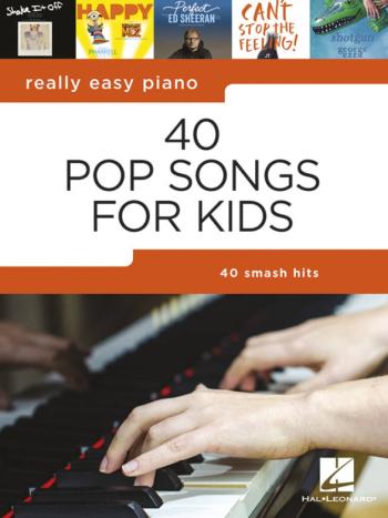 MS Really Easy Piano: 40 Pop Songs For Kids