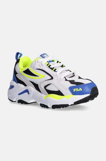 Dětské sneakers boty Fila RAY TRACER šedá barva