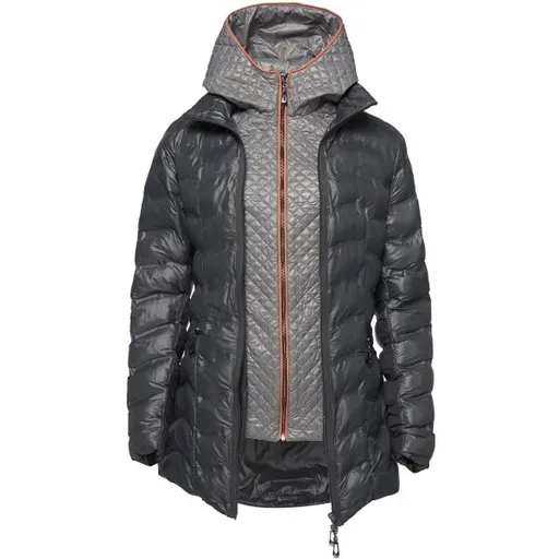 TRIMM BARBARA Dámský zimní kabát, tmavě šedá, velikost