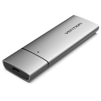 Vention M.2 NGFF SSD Enclosure (USB 3.1 Gen 1-C) Gray Aluminum Alloy Type (KPEH0)