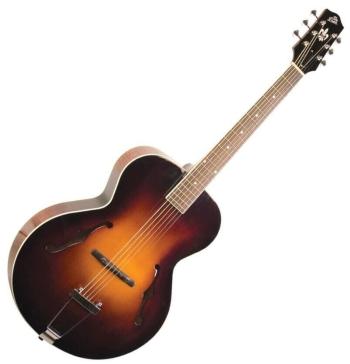 The Loar LH-600 Vintage Sunburst Semiakustická kytara