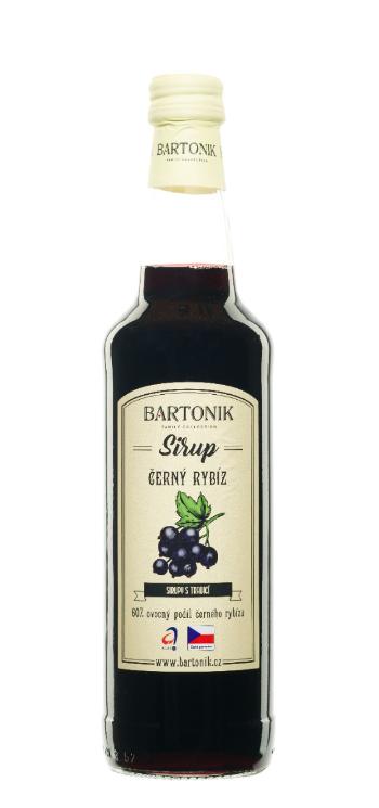 BARTONIK Sirup černý rybíz 500 ml