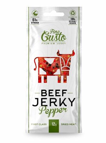 Fine Gusto Hovězí jerky pepř 12 g