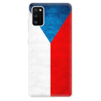 Odolné silikonové pouzdro iSaprio - Czech Flag - Samsung Galaxy A41