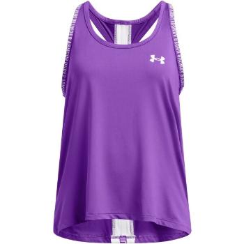 Under Armour KNOCK OUT Dívčí tílko, fialová, velikost