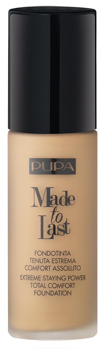 PUPA Milano Dlouhotrvající tekutý make-up SPF 10 Made To Last (Total Comfort Foundation) 30 ml 003 Dark Ivory