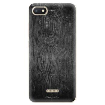 Odolné silikonové pouzdro iSaprio - Black Wood 13 - Xiaomi Redmi 6A