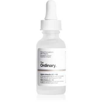 The Ordinary Alpha Arbutin 2% + HA rozjasňující pleťové sérum s kyselinou hyaluronovou 60 ml