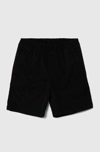 Dětské kraťasy Vans BY RANGE ELASTIC WAIST SHORT KIDS černá barva, hladké