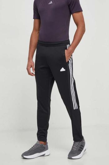 Tepláky adidas TIRO černá barva, vzorované, IP3778