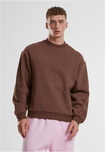 Urban Classics Fluffy Crewneck chocolatebrown - S