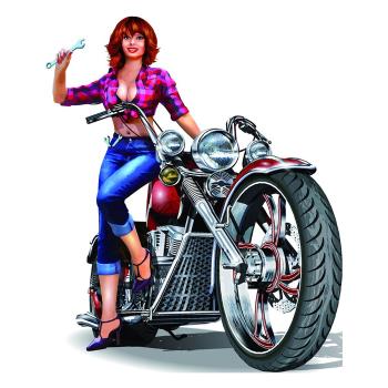 Nástěnná kovová cedule Motorbike - 60*1*50 cm 6Y5058