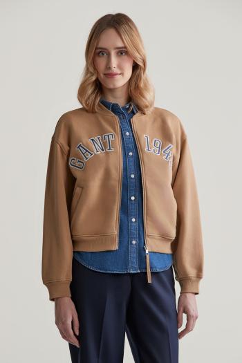 MIKINA GANT GANT 1949 ARCH BOMBER SWEAT CARAMEL BEIGE